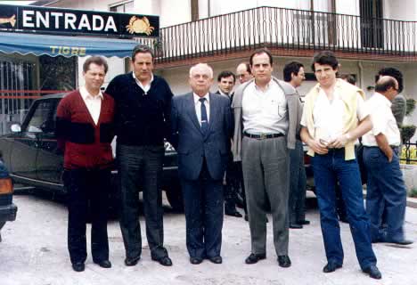 Amorim brothers with the WTC President Stogov and Vam