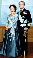 HM King Carl XVI Gustav and Qeen Silvia