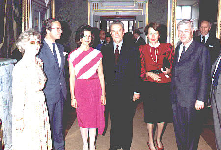 the Swedish Royal Family at the ICC Congress in Stokholm